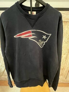 NFL New England Patriots ‘47 Brand Navy Crewneck Sweatshirt. XL